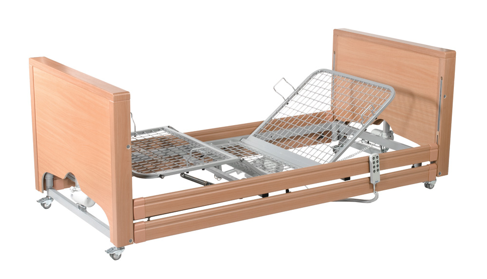 Casa Med Classic FS Low Bed with integral Side Rails from Safe Hands Mobility your first